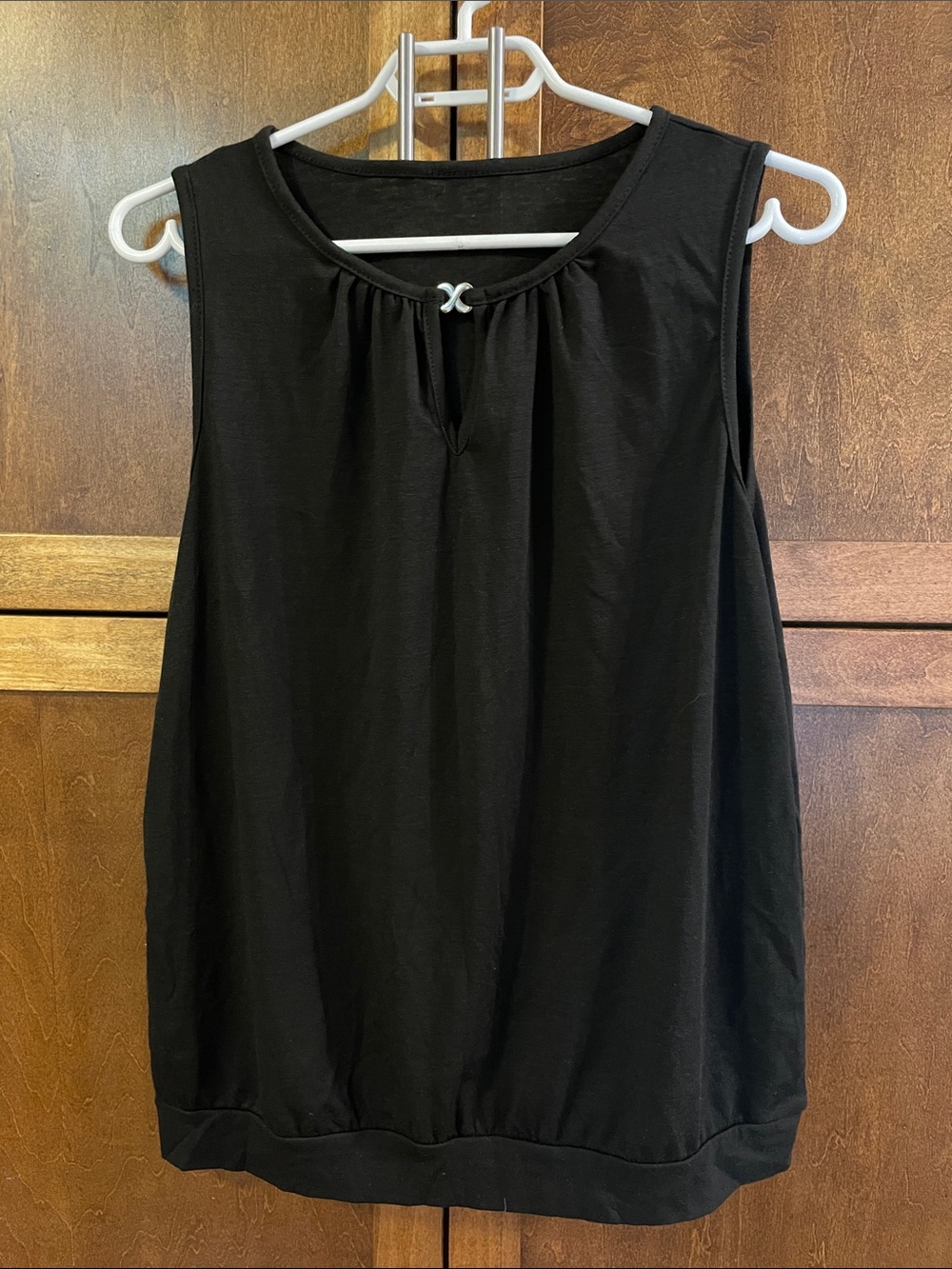 Sleeveless Black Women's Tank Top - Classic Everyday Layering